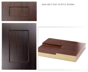 Shaker-style cabinet door sample (photo 6)