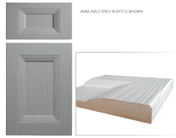 Shaker-style cabinet door sample (photo 3)
