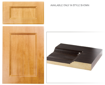 Shaker-style cabinet door sample