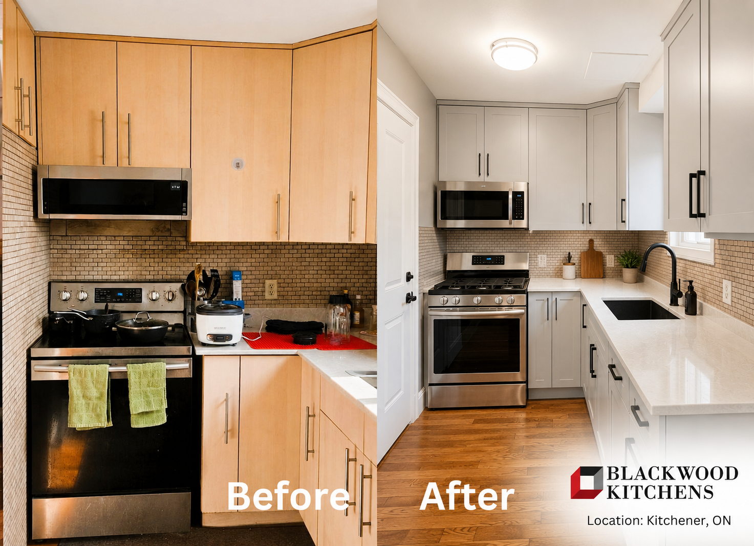 Kitchen Refacing project 11