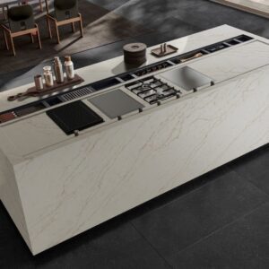 Arctic Summer quartz slab