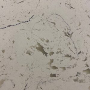 Coral White quartz slab