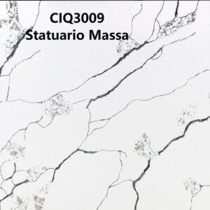 Statuario Massa quartz slab