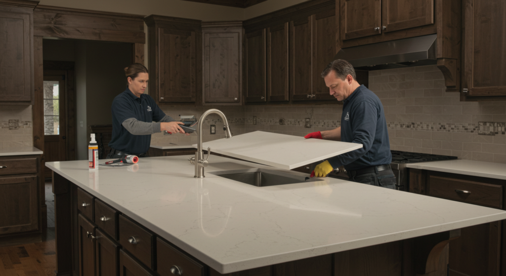 quartz kitchen countertops price