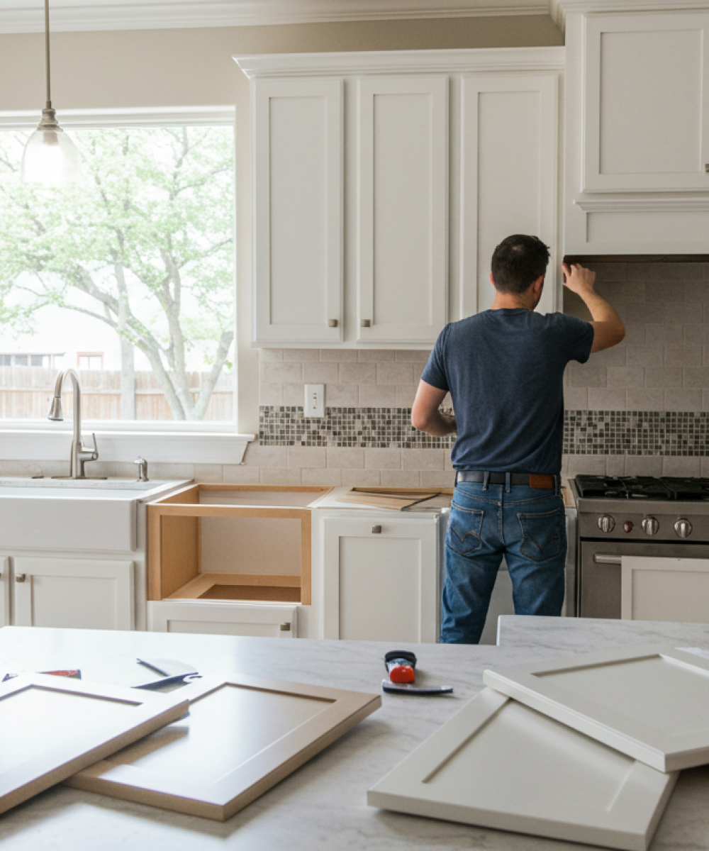 Reface kitchen cabinets Cambridge